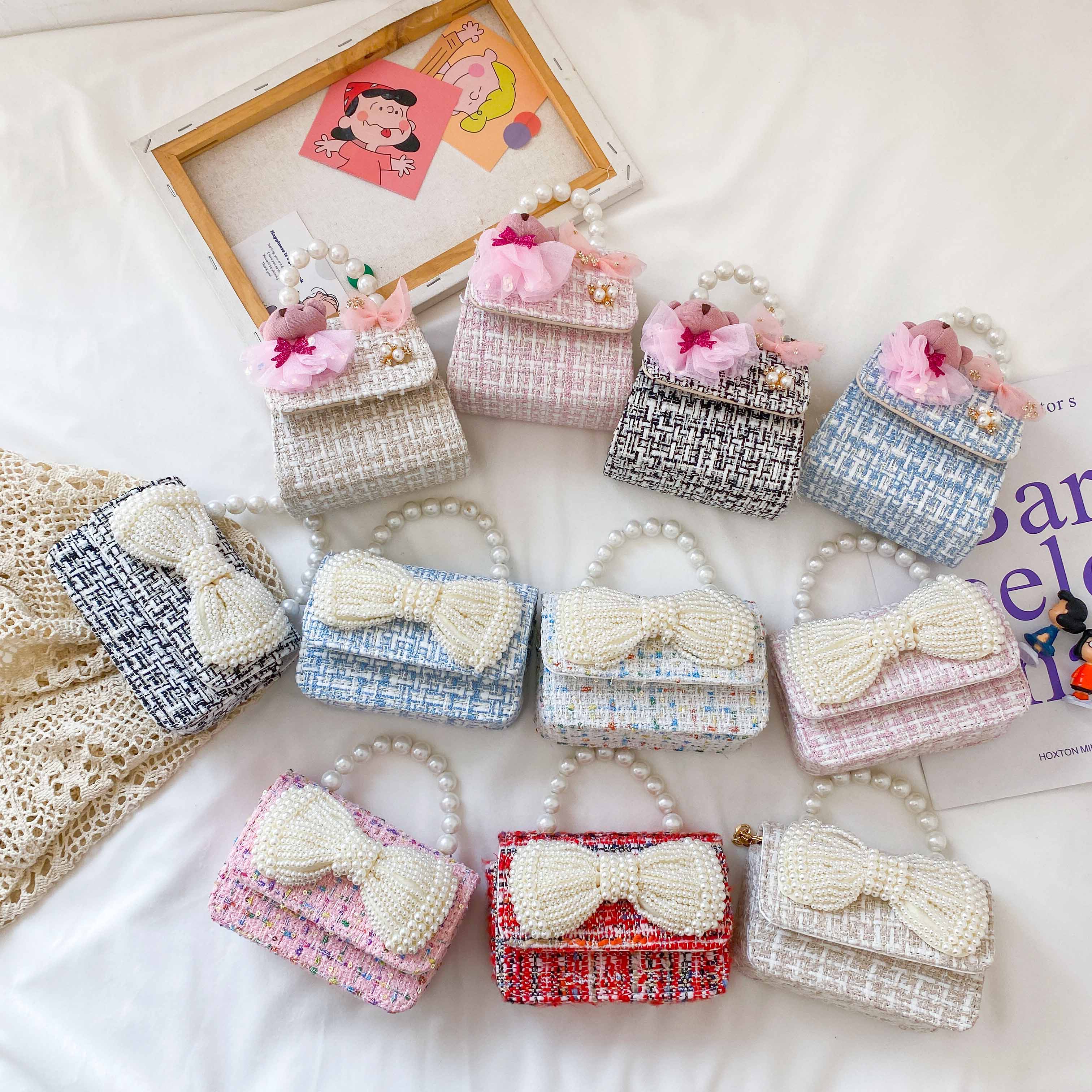 100 Hitch Cartoon Princess Hand-carrying Bag Cute Fashion Girl Bag Bag Baby Single Shoulder Bag Foreign Air Children Accessories Bag-Taobao