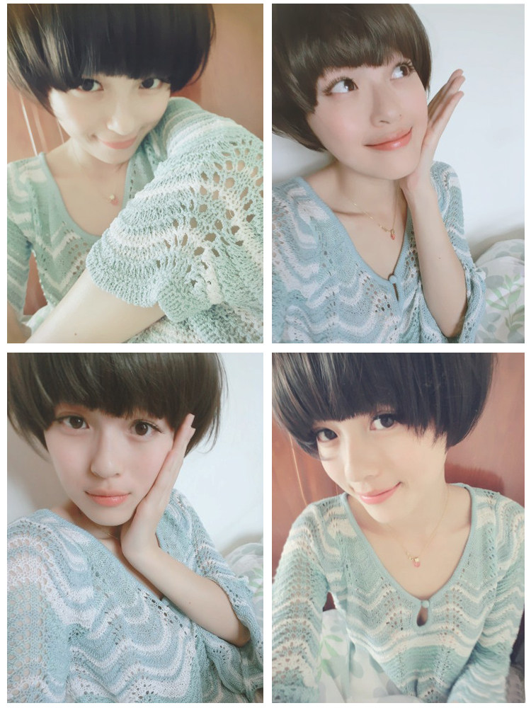 Perruque cheveux raides Court - Ref 2607488 Image 26