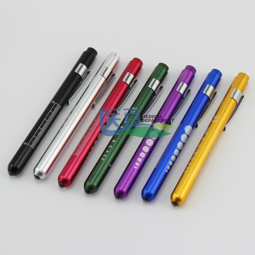LED bulb medical pen light small flashlight pupil light doctor's special flashlight yellow light
