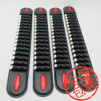 Car anti-collision strip bumper widened and thickened anti-scratch strip rubber strip Universal decorative strip bullet head