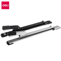deli right-hand long arm stapler 0334 glengthened bookstopper A3 sewn stapler 12#骑马钉书机