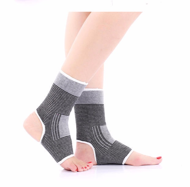 Mắt cá chân thể thao cố định bong gân bảo vệ tay áo giỏ chân cầu lông bảo vệ mắt cá chân cổ tay bốn mùa nam và nữ khớp mắt cá chân - Dụng cụ thể thao băng gối đá banh