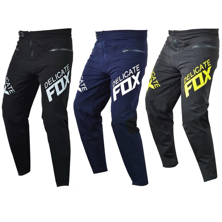 delicate fox summer new outdoor off-road motorcycle thin trousers sports breathable pants men
