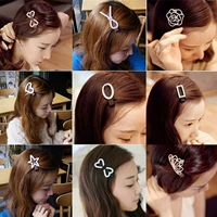 10 nhân dân tệ 3 món đồ trang sức làm bằng tay phụ kiện tóc Phiên bản Hàn Quốc của clip cung Liu bên bờ biển phổ biến kẹp tóc kẹp tóc trang sức đầu - Phụ kiện tóc kẹp tóc càng cua