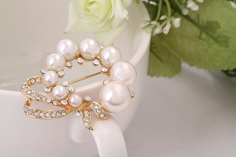 Broche femme en Zircon diamant - Ref 1173609 Image 10