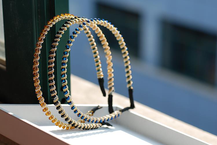 Hàn Quốc gói phụ kiện tóc kẹp tóc tiara headband đồ trang sức thủ công đính cườm phụ nữ thời trang tốt tóc hoop miễn phí vận chuyển phụ kiện tóc