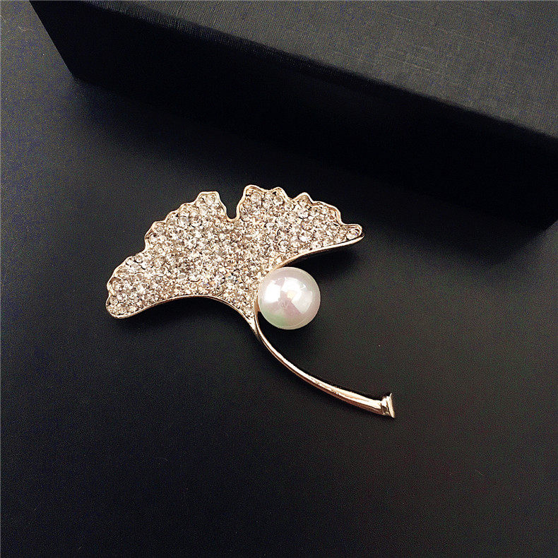 Broche femme en Zircon diamant - Ref 1187324 Image 9