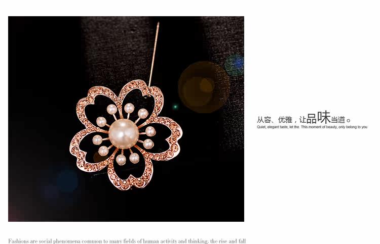 Broche femme en Zircon diamant - Ref 1187328 Image 9