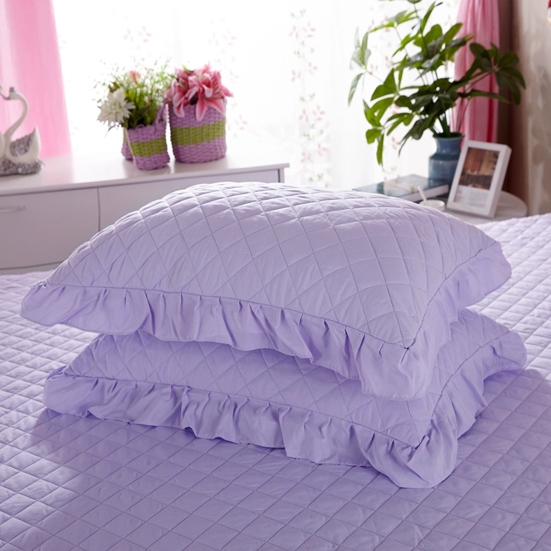 Hàn Quốc bông phong bì dày gối gối da ren đơn gối một cặp (2) giá miễn phí vận chuyển - Gối trường hợp gối trúc