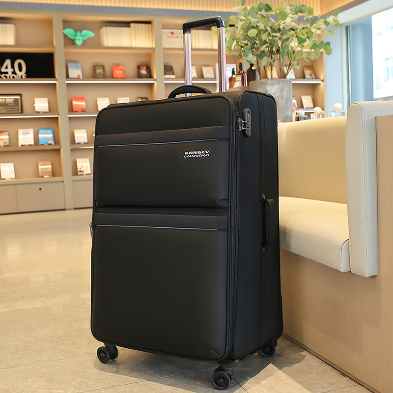 Extra-Large Capacity Oxford Trolley Suitcase 30 Inches 28 Inches 26 Inches 24 Extra-Large Travel Suitcase Checked Luggage Bag 22inch