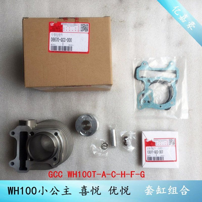 Suitable for five pedals WH100T-H-F-G little princess Youyue Joy cylinder GCC cylinder body assembly Yangtian FM