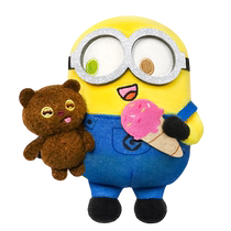 Smart Creation Minion Blind Box Doll Plush Pendant Toy Bobtimi Bear Doll Figure Ornament Peripheral