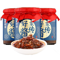 River Feast Bibimbap Sauce Crab Roe Shrimp Sauce 180g*3 Bottles Noodle Sauce Slightly Spicy Crab Shrimp Sauce Ready to Eat