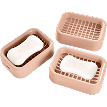 Edo Double Drain Soap Case Double Soapbox Creative Toilet Drain Soap Rack