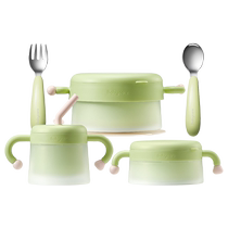 babycare baby food bowl baby special water-filled thermos bowl constant temperature stainless steel childrens tableware suction cup bowl