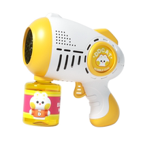 Childrens bubble blowing machine handheld gun 2024 new baby non-toxic Internet celebrity hot model fully automatic electric girl toy boy