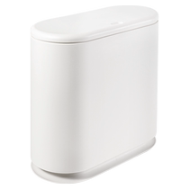 South Korea Import Bin Oval Living Room With Lid Nip Sewn High Face Value Light Extravagant press Basket Bedroom double g