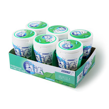 45元包邮  益达 冰凉薄荷味 木糖醇口香糖 40粒*6瓶