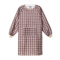 Yunlei Fashion Apron Cover Home Kitchen Waterproof Oil-proof Anti-fouling Cooking Work Clothes Cover for Men and Women