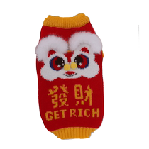 Cat Clothes Autumn and Winter Pet Ragdoll New Year Kitten Gradient Kitten Winter Warmth Winter Cat New Year Sweater