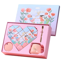 (Chinese Valentines Day gift) Love brown sugar ginger tea gift box 255g handmade brown sugar brown sugar cubes for your girlfriends birthday