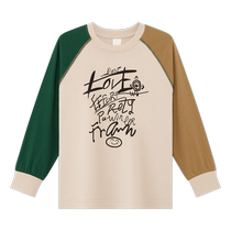 Zuoxi childrens clothing boys T-shirt long-sleeved 5A antibacterial pure cotton 2024 new childrens autumn tops autumn bottoming shirts
