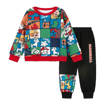 () Paw Patrol Boys Autumn Suit Childrens Sweater Trousers Boy Baby Casual Flower Cartoon Clothes