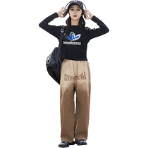 Yuyingfang Girls Suit Spring Clothing 2024 Sports Childrens Clothing Medium and Large Childrens Spring and Autumn Two-piece Girls Clothing Set