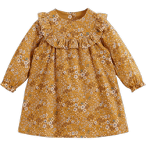 (Clearout) Mark Jenny Lufu Series Autumn Clothes Girls Dream Flower Dress Childrens Skirt