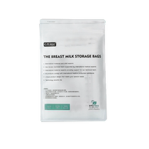 Kidman Breastmilk Storage Bag Milk Preservation Bag DISPOSABLE NOZZLE DEPOSIT MILK BAG Frozen 220ml * 30 Pieces