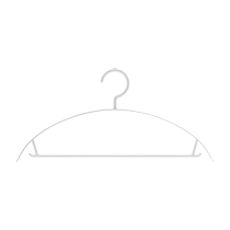 Kaveri 20-pack wide-shoulder seamless clothes drying rack for drying household non-slip dormitory dormitory students simple clothes support