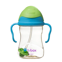 bbox baby learning drinking cup baby drinking water anti-choking handle gravity ball PPSU childrens straw water cup 240ml