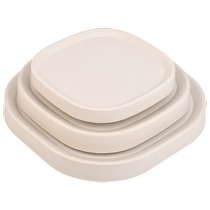 Shenbang movable flowerpot tray with wheels and water tray universal wheel resin invisible square tray potted plant