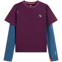 (Trail running mountain) Bala high-end outdoor long-sleeved T-shirt for boys and girls in autumn and winter elastic skin-friendly quick-drying and comfortable