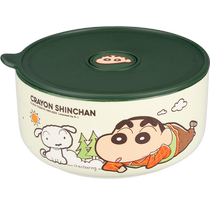 (Modern Housewife Crayon Shin-chan) Ceramic Lunch Box Microwave Heated Office Lunch Box Fresh Bowl