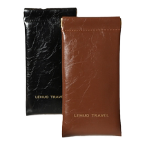 Glasses storage bag for women sunglasses anti-pressure portable protective box automatic closing shrapnel eye storage bag for men
