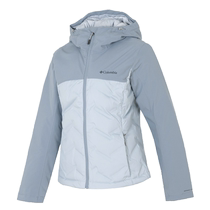 Colombia Hiking Womens New Down Jacket Casual Sports Cotton Feather Fashion Hooded Slim Jacket