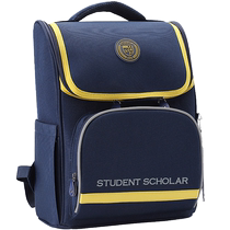 Right-hand Bag Double Shoulder Bag for male and female primary school students large capacity spinal column reduction negative breathable Inron backpack