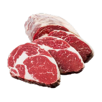 Rhubarb Fresh Steak Imported Grain-fed Upper Brain Steak 1kg*2 Pack of Angus Beef Original Cut BBQ Ingredients