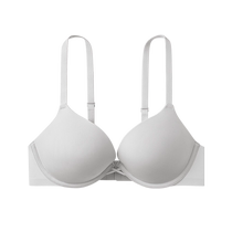 There is a tree (Mermaid Princess) underwear for women with small breasts gathered to look bigger seamless breathable sexy soft steel ring bra