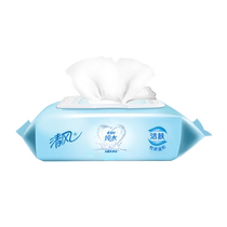 Clear Wind EDI pure water wet wipes large size thickened 80 slices of hand-mouth baby wet paper towels New old alternation