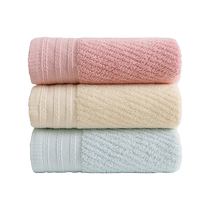 Gold number 3 pure cotton towels 100% cotton thick soft and absorbent for men and women household hand and face towels