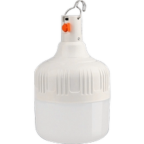 Tortoiseshell LED rechargeable light bulb household power outage night market stall ultra-bright energy-saving lamp emergency outdoor camping light