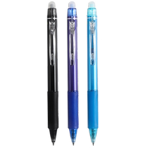 Matin léger en déplaçant la chaleur Érasquable Pen Élèves de lécole primaire Élèves de Grip Supérieur Mor 0 5mm Crystal Blue Suit Blue Black