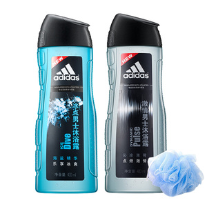 29.9元包邮  adidas 阿迪达斯 冰点+激情男士沐浴露 400ml+400ml