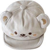 Rashalia baby hat autumn and winter boys warm baby cap childrens baseball cap infants 1-3 years old