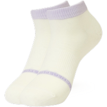Skechers Skechers sports socks for men and women breathable 2024 summer white and black two-color
