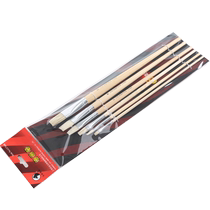 Marley G1716# set of 6 bristle oil paint brushes single and even number gouache paint brushes