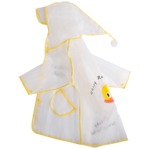 Deer Milli childrens raincoat 1-3 years old boys and girls duckling cloak toddler baby rain boots set childrens poncho