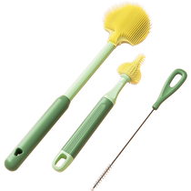 Bedeli bottle brush silicone cleaning brush baby special cleaning brush set bottle cleaning brush pacifier brush